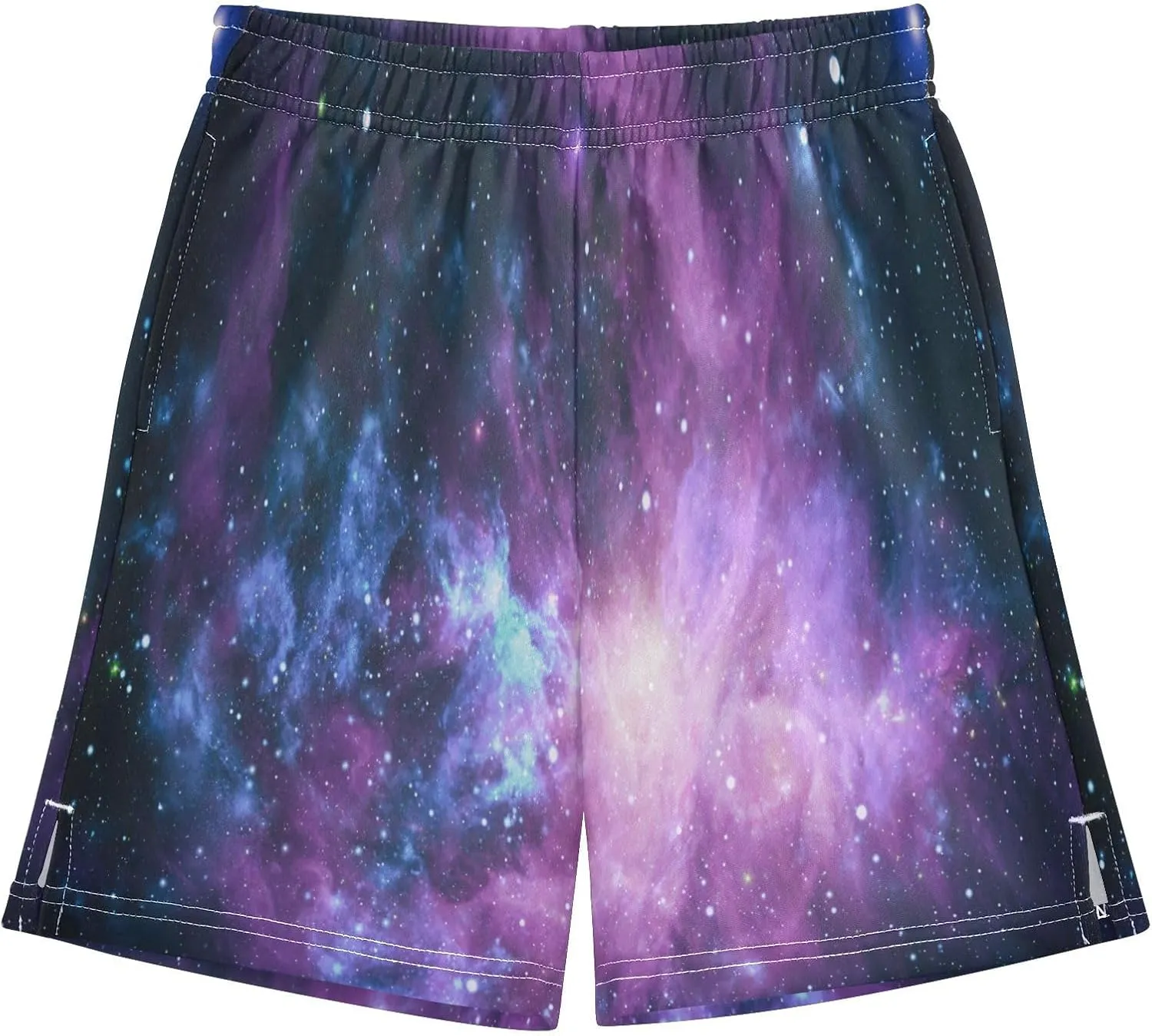 Boys Athletic Shorts Size 7-15 Boys' Casual Shorts with Pockets Elastic Waist Summer Kids Bottom for Sports Homewear