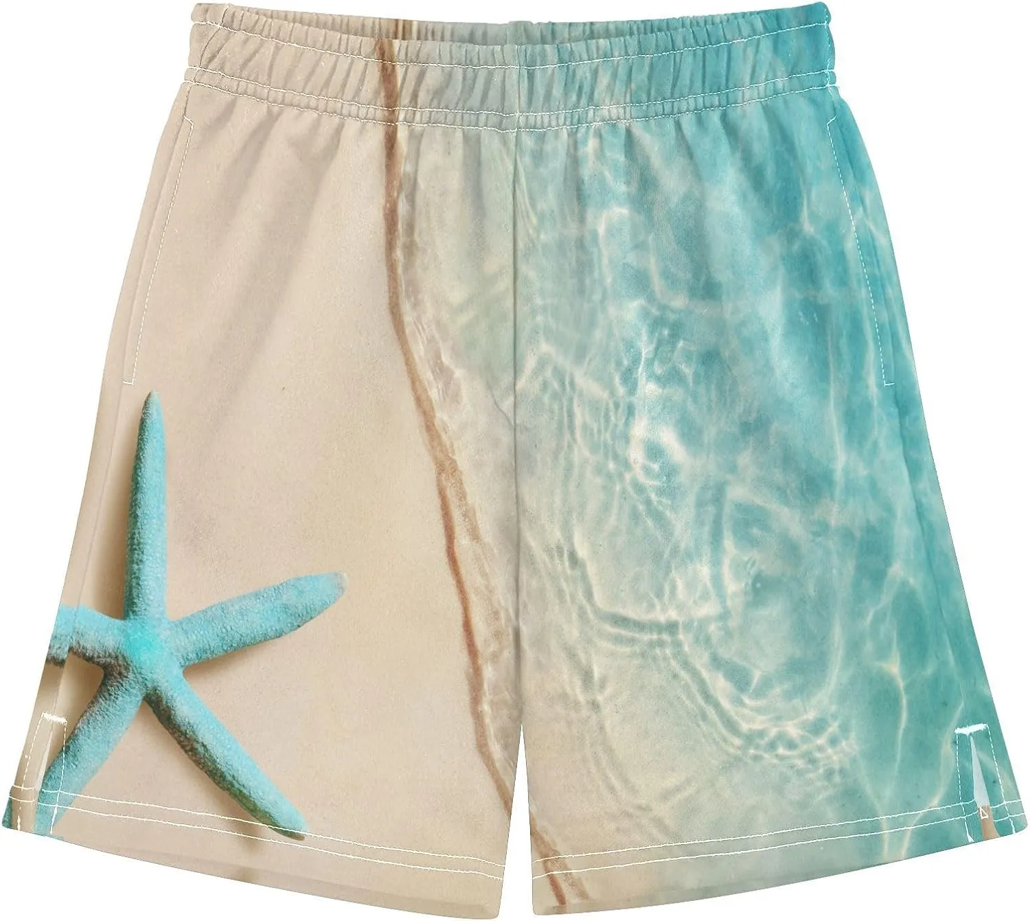 Boys Athletic Shorts Size 7-15 Boys' Casual Shorts with Pockets Elastic Waist Summer Kids Bottom for Sports Homewear