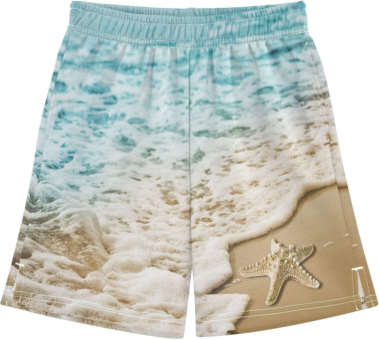 Boys Athletic Shorts Size 7-15 Boys' Casual Shorts with Pockets Elastic Waist Summer Kids Bottom for Sports Homewear