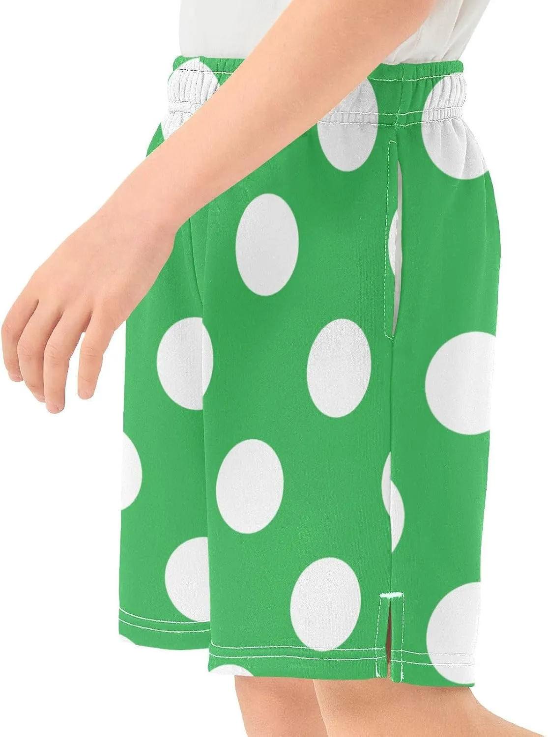 Boys Athletic Shorts Size 7-15 Boys' Casual Shorts with Pockets Elastic Waist Summer Kids Bottom for Sports Homewear