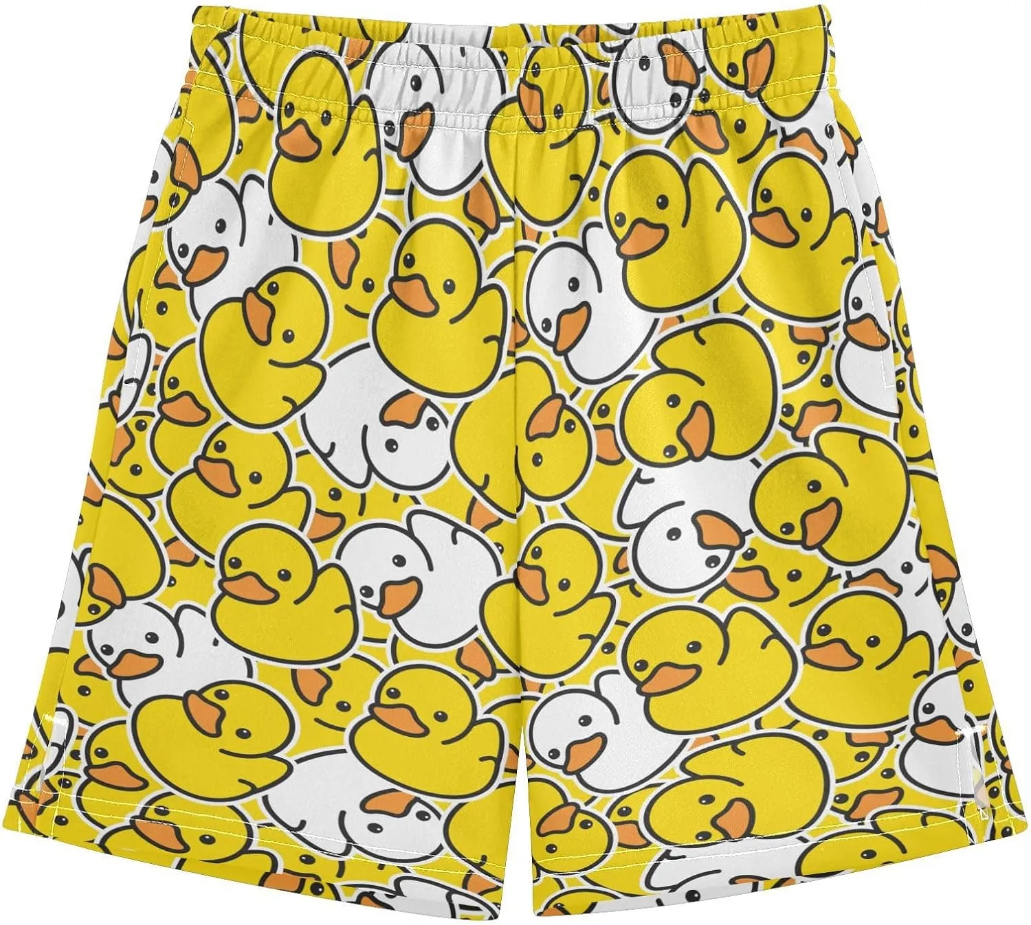 Boys Athletic Shorts Size 7-15 Boys' Casual Shorts with Pockets Elastic Waist Summer Kids Bottom for Sports Homewear