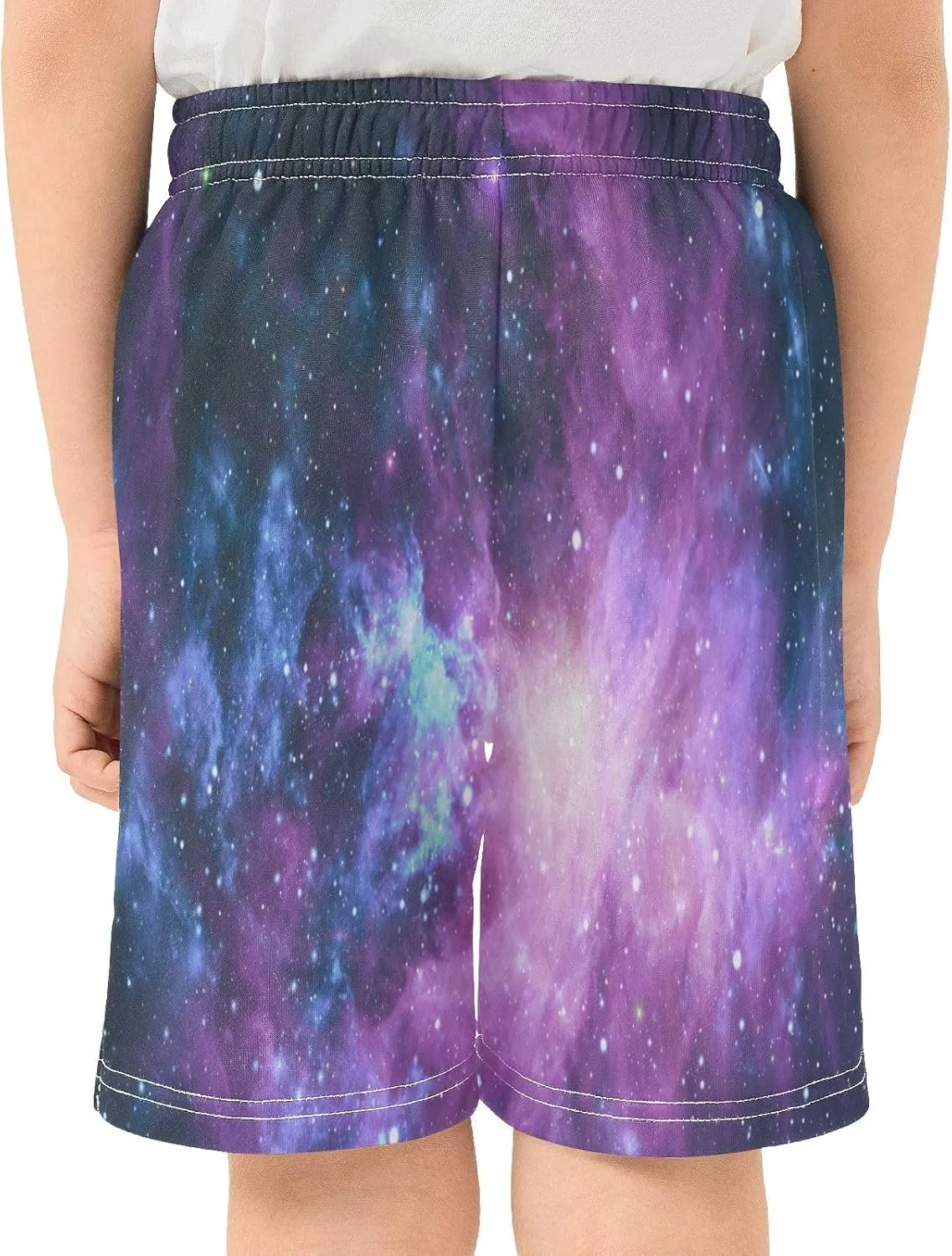 Boys Athletic Shorts Size 7-15 Boys' Casual Shorts with Pockets Elastic Waist Summer Kids Bottom for Sports Homewear