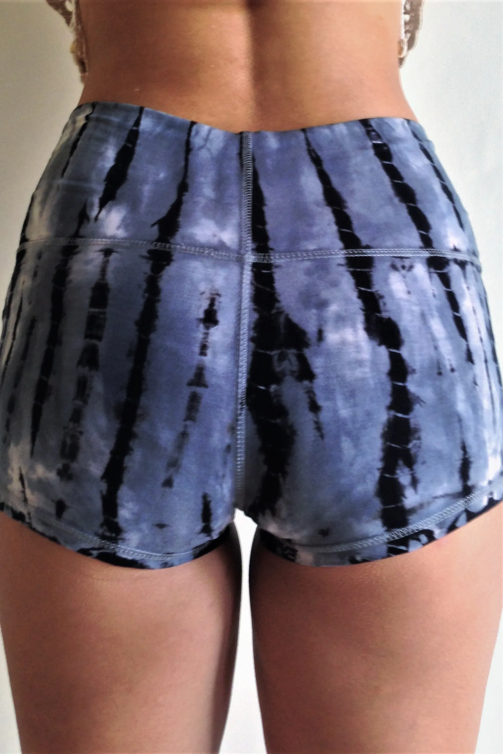 Sodalite Tie Dye Yoga Shorts